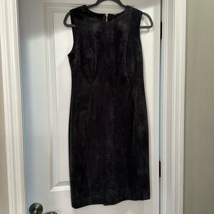 Calvin Klein faux suede Dress